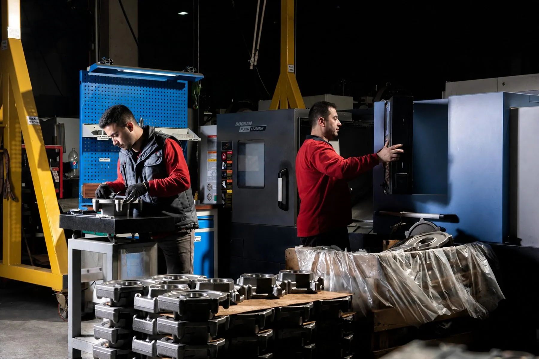Обработка на токарных станках с ЧПУ и вертикальных центрах